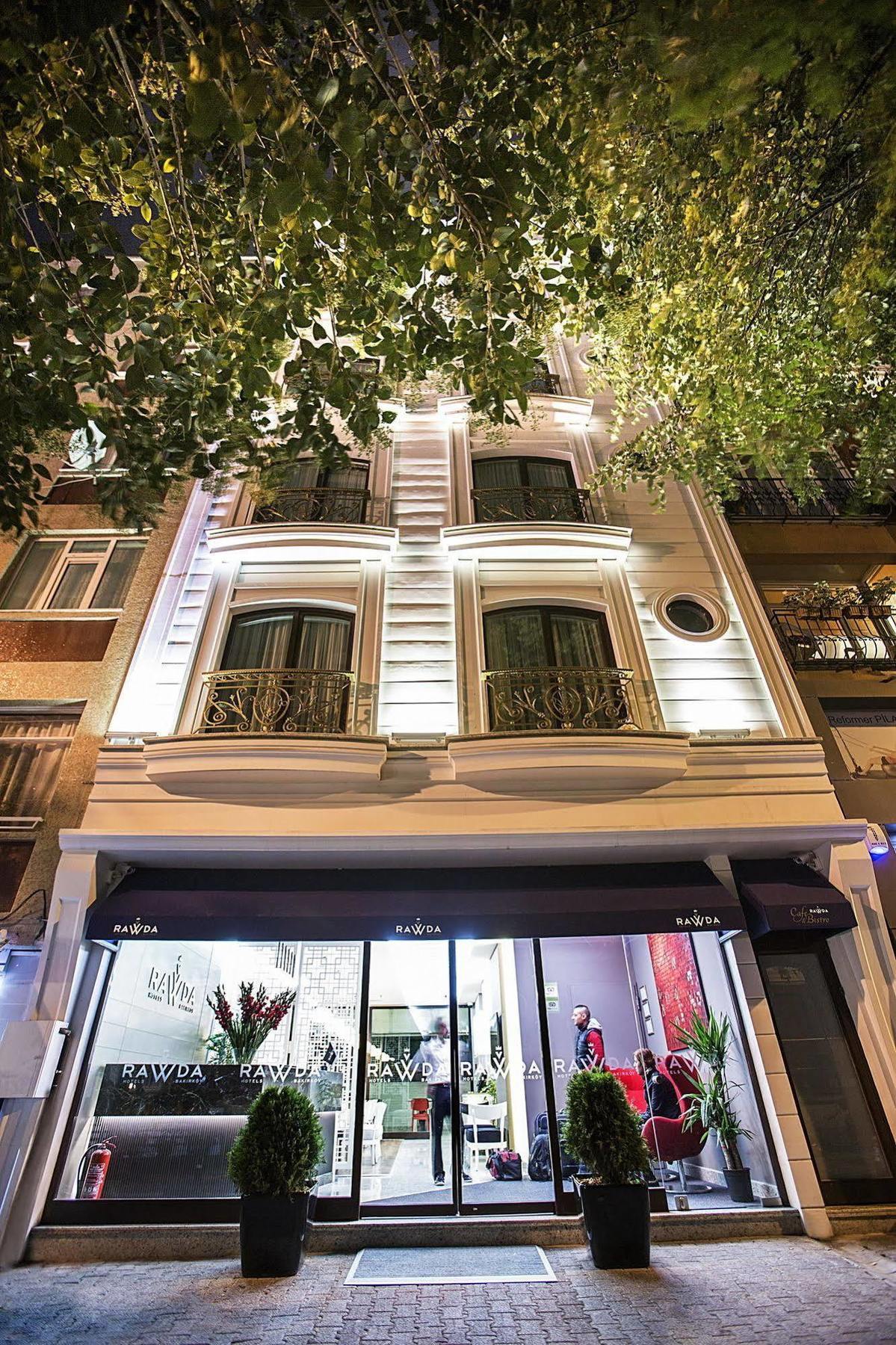 Rawda Hotel Bakirkoy Isztambul Kültér fotó